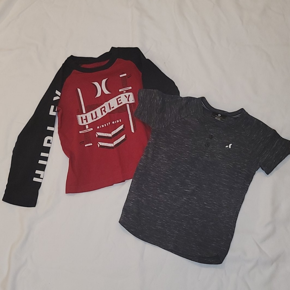 2 size 6 Hurley shirts